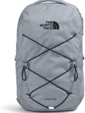 The North Face Jester Backpack - Gray with Black Bungee